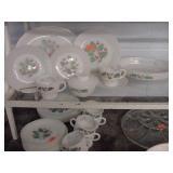 Christmas dinnerware