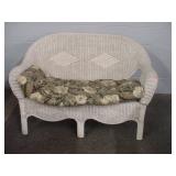 wicker love seat