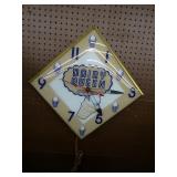 Dairy Queen Light Up Pam Clock