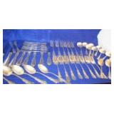 Reed and Barton "Georgian Rose" Sterling flatware