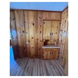 KNOTTY PINE CABINET