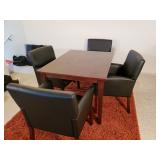 Dining Room Table with Four Chairs