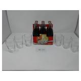 Collectible Coke Bottles and Vintage Coca-Cola Glasses