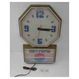 Diet Pepsi Wall Clock