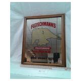 Fleischmanns 80-Proof Whiskey Mirror