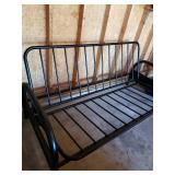 Black Metal Futon Frame