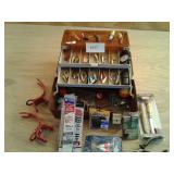Fishing Tackle Box with a Nice Lure Selection