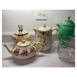 Green Fiesta Ware Coffee Pot Plus More
