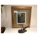 Gromme Print with Ceramic Ducks