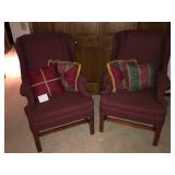 2 High Back Chairs