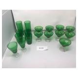 Green Glassware