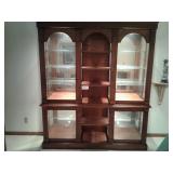 Lighted Curio Display Cabinet