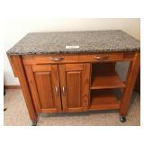 Kitchen Island on Wheels