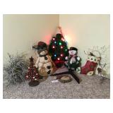 Our Christmas Tree and Snowman Collection