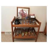 Pabst Blue Ribbon, Old Style, Coors, & Harley Davidson Glasses and Bar Ware