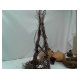 Twig Art Trellis