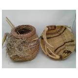 Two Nicely Woven Baskets