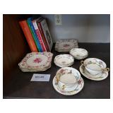 Vintage China and Vintage Betty Crocker Cookbooks