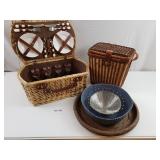 Wicker Picnic Baskets and More