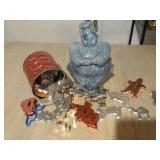 Redwing Cookie Jar and Vintage Cookie Cutters