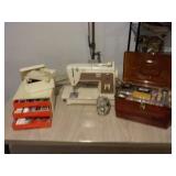 Singer Sewing Machine and Lots of Accessories
