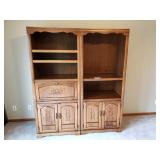 Two Matching Storage Cabinets