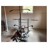 Weight Bench and Exercise Equipment