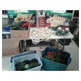 Christmas Lights and Garland