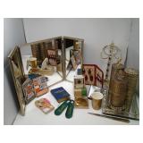 Large Womans Vintage Vanity Decor Lot