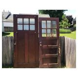Two Vintage Doors