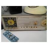 Vintage Admiral Radio & Brownie Hawkeye Camera