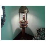 Vintage Dripping Oil Pedestal Floor Lamp
