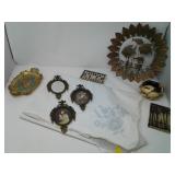 Vintage Tablecloth and Decor Lot