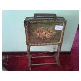 Vintage TV Trays on Stand