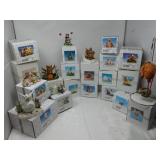 Collectible Charming Tails Lot #1 Figurines, Mice, Rabbits, Owl, Holidays