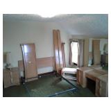 Mid-Century Blond Wood Bedroom Set