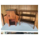 Two Wooden Side Tables