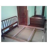 Vintage Bed Frame and Dresser