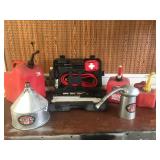 Gas Cans and Emergency Car Kit