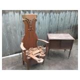 Project Piece Coat Rack Chair & Table