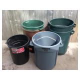 Rubbermaid Garbage Pails