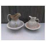 Two Lovely Turn-of-the-Century Pitchers