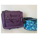 Under the Seat Suitcase Plus Cooler Bag