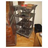 Victorian revolving bookcase
