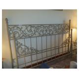 Metal king bed