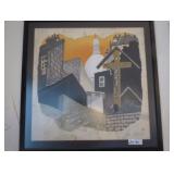 Junichiro Sekino woodblock