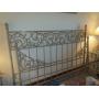 Metal king bed