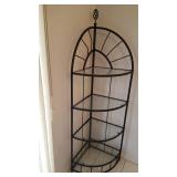 rod iron display case