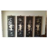 chinese mother of peral wall art