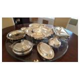 silver plate dining ware